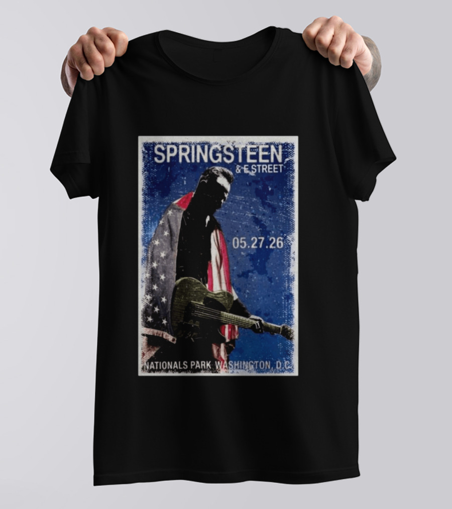 SPRINGSTEEN & E STREET Nationals Park Washington D.C. 05.27.26 T-Shirt
