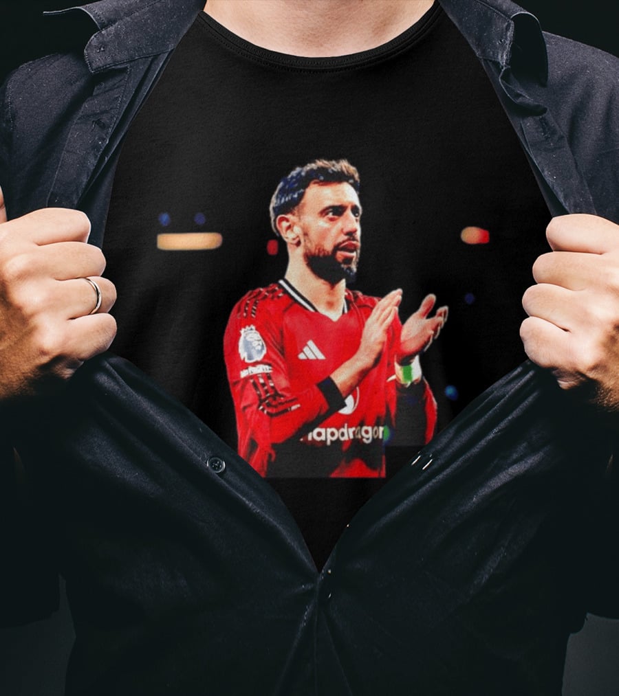 Bruno Fernandes Manchester United Premier League Most Assists Of The Season Snapdragon T-Shirt
