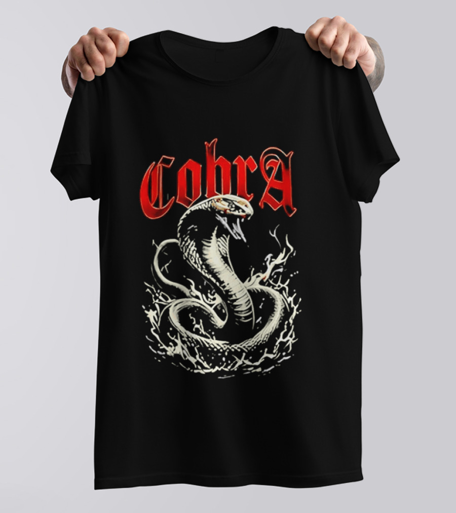 Cobra Snake Fierce Fire Serpent T-Shirt