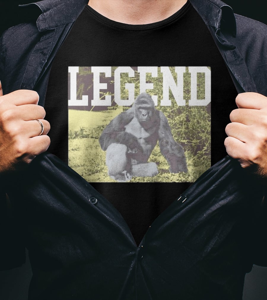 Legend Gorilla Wild Animals T-Shirt