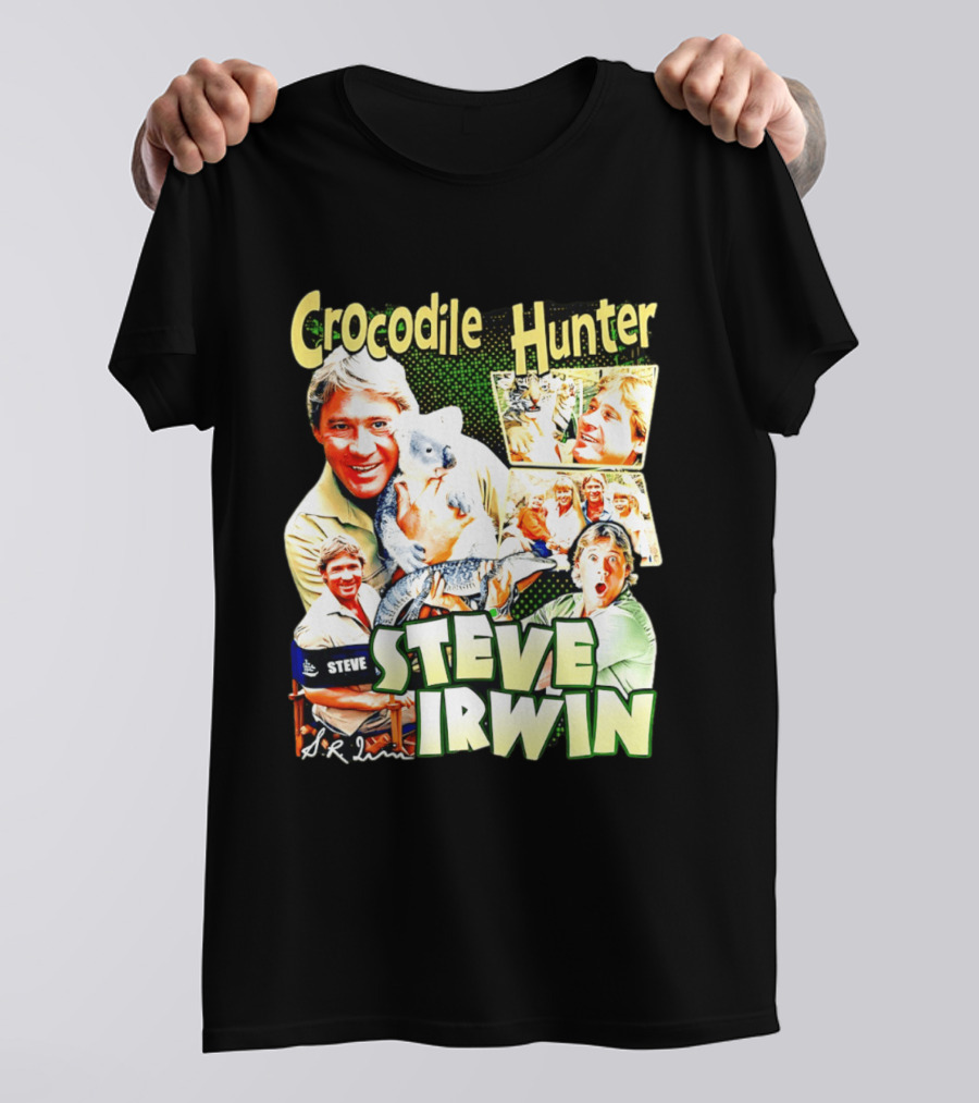 Crocodile Hunter Steve Irwin Wildlife Adventure T-Shirt
