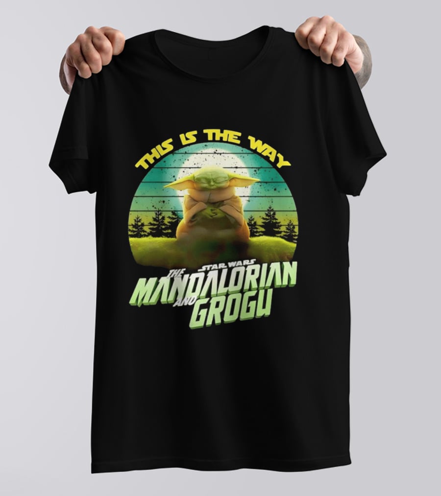 Star Wars The Mandalorian And Grogu This Is The Way T-Shirt