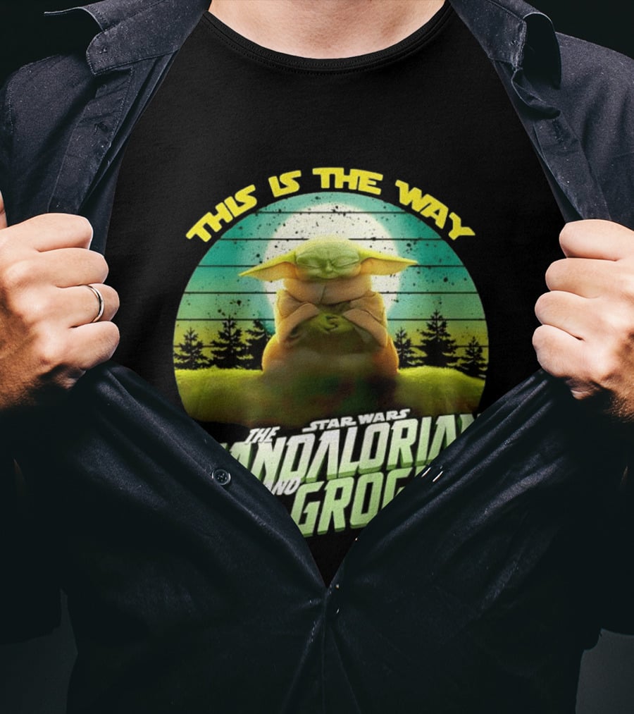 Star Wars The Mandalorian And Grogu This Is The Way T-Shirt