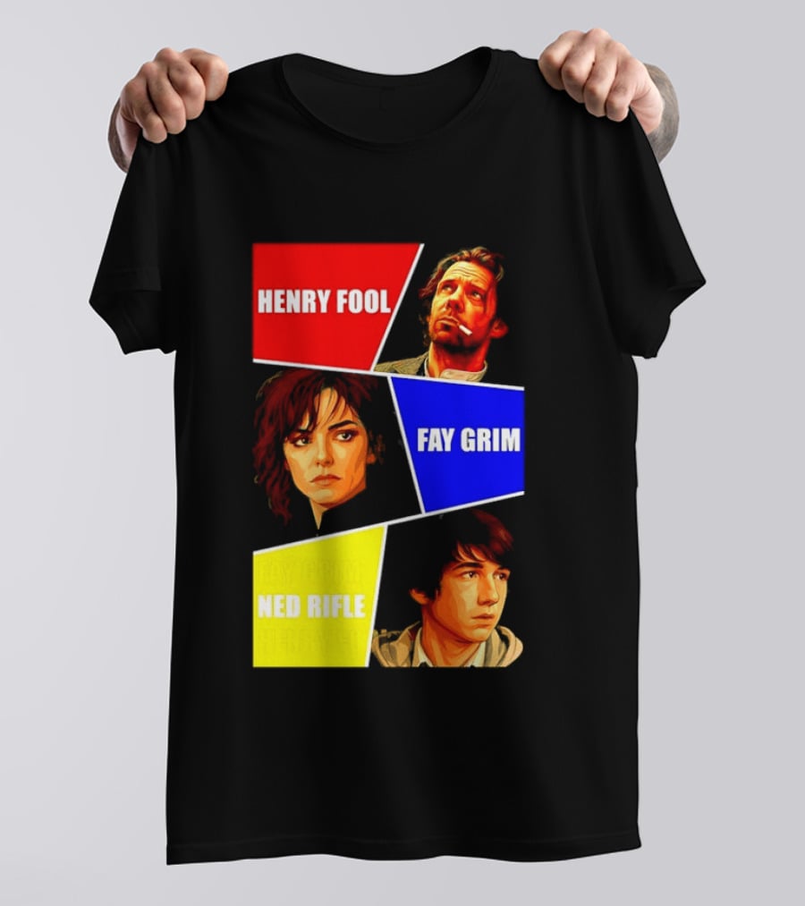 Henry Fool Fay Grim Ned Rifle Trilogy Hal Hartley Series T-Shirt