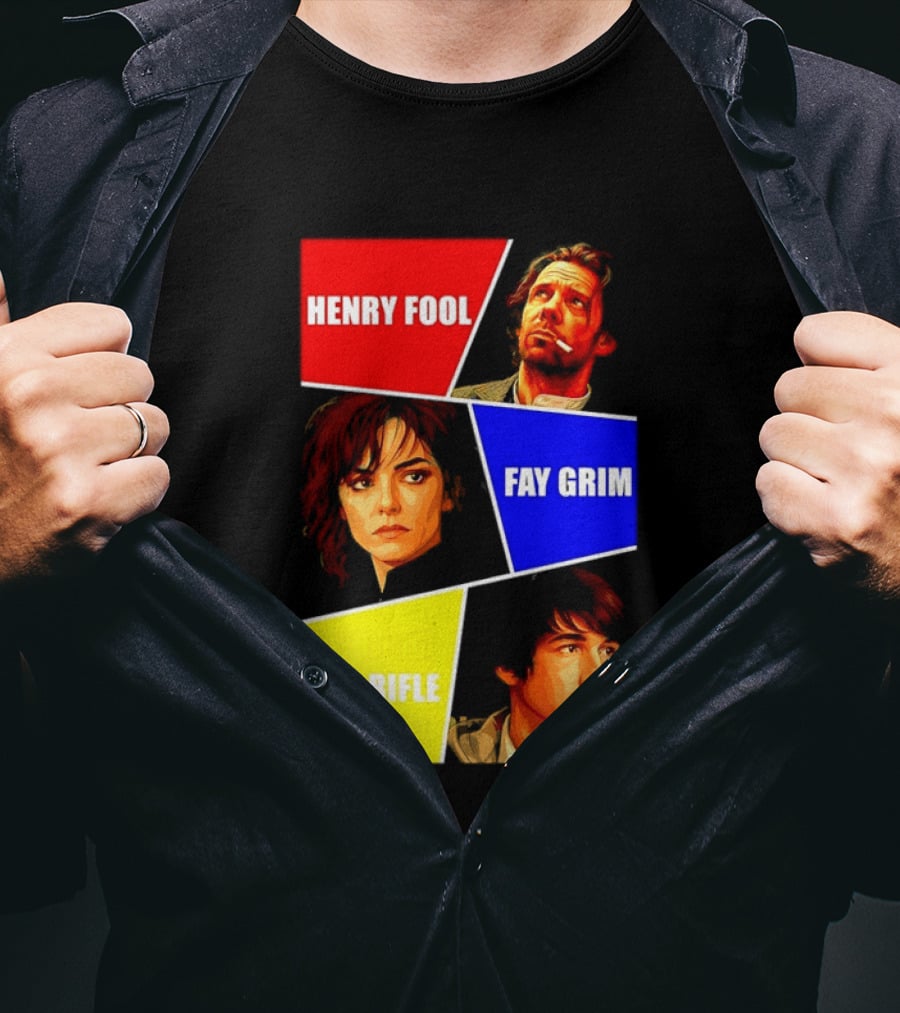 Henry Fool Fay Grim Ned Rifle Trilogy Hal Hartley Series T-Shirt