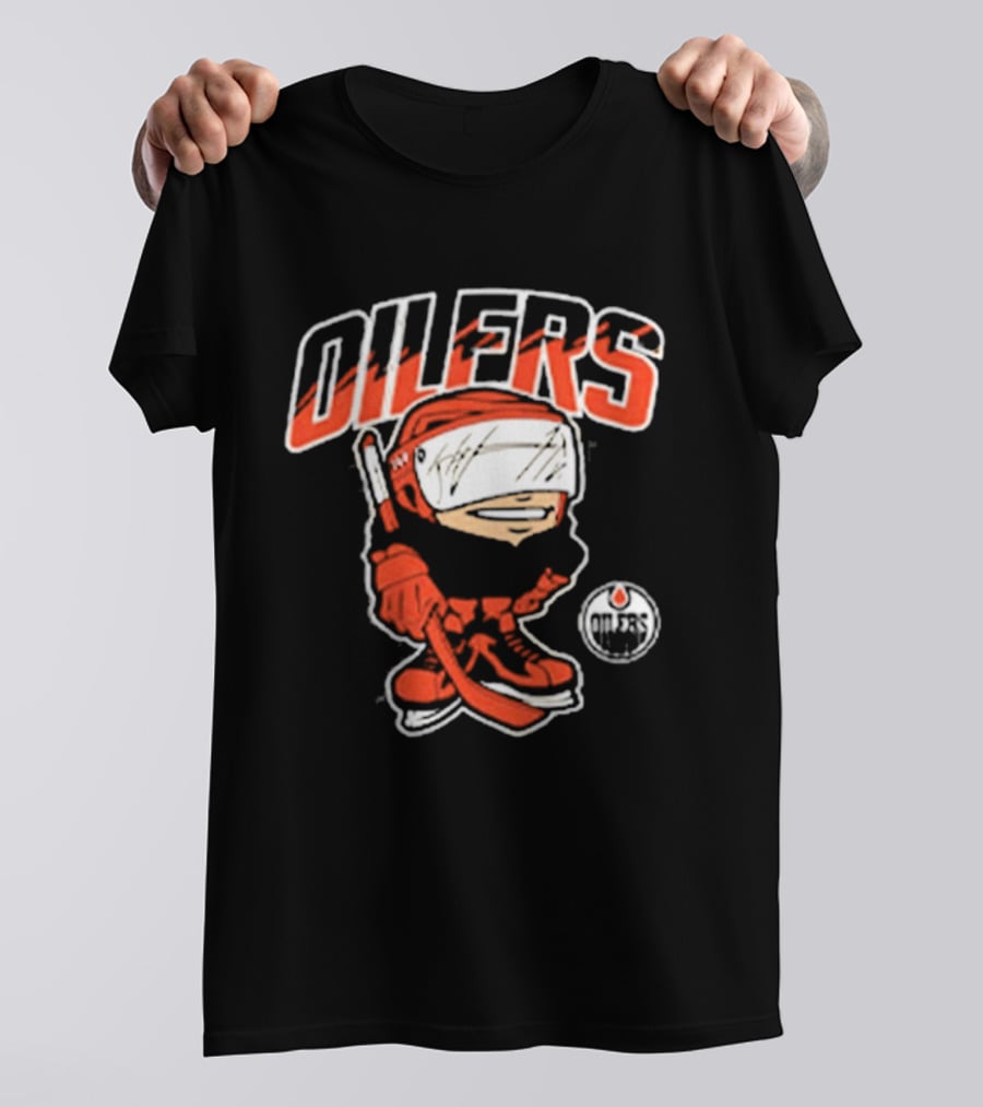 Edmonton Oilers Infant Tough Guy Hockey Player T-Shirt
