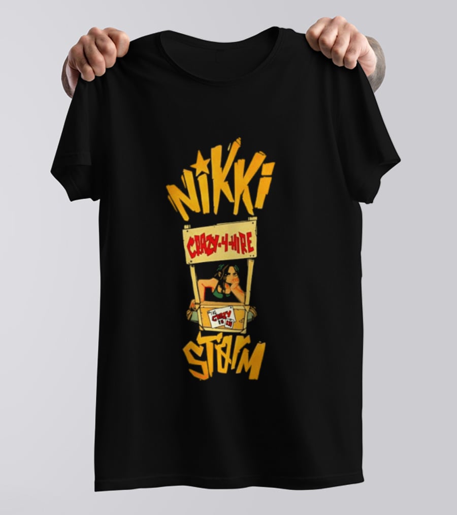 Nikki Crazy4Hire Storm T-Shirt