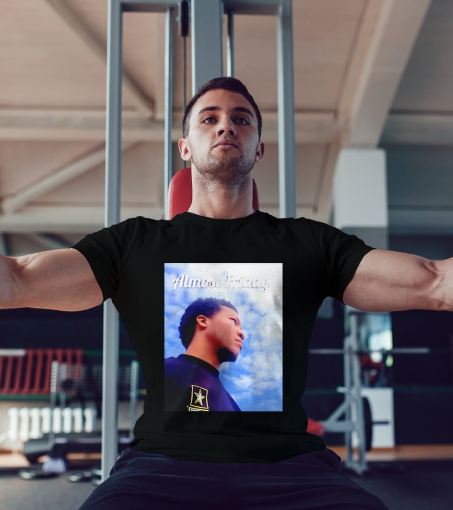 Almost Friday Jalen Brunson NWTS Basketball Sky T-Shirt