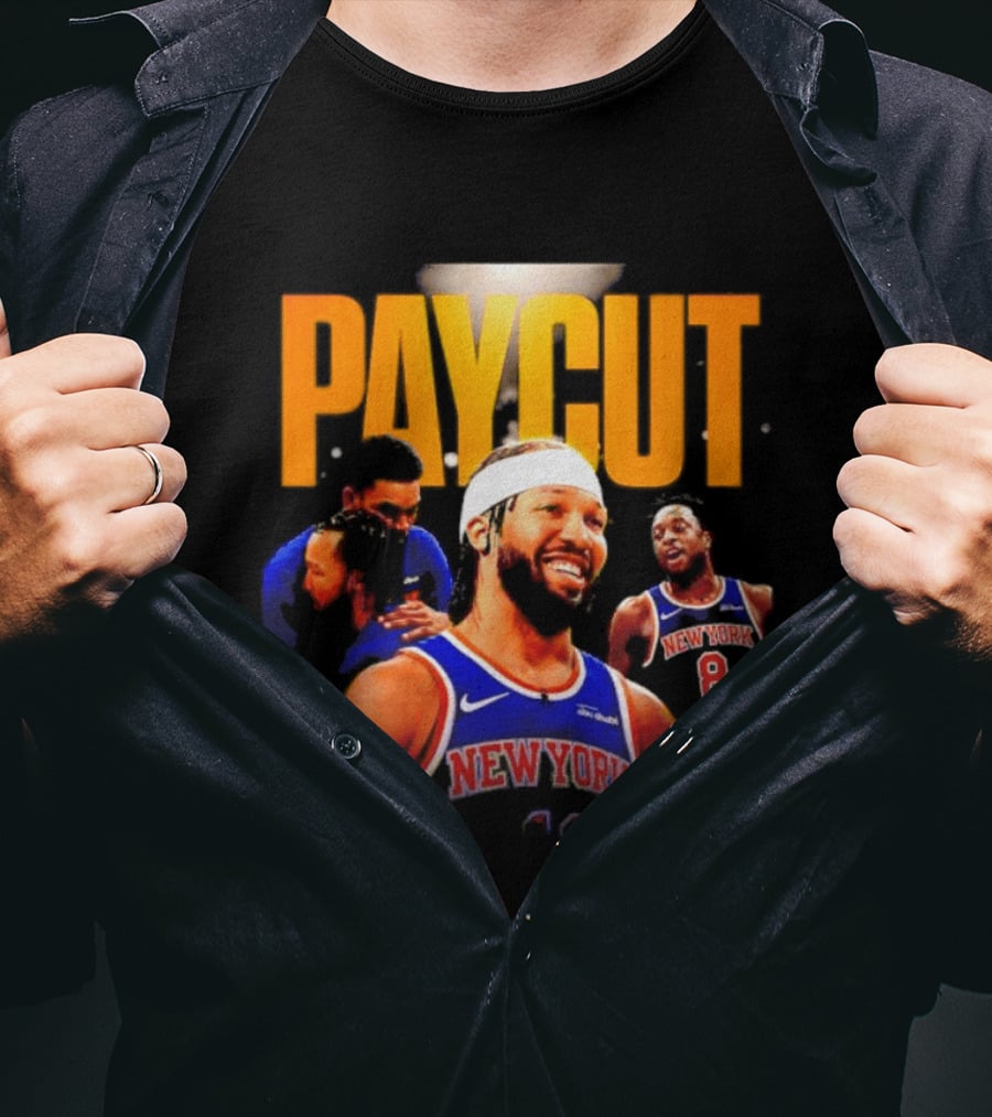 New York Basketball Paycut Jalen Brunson Knicks Edition T-Shirt
