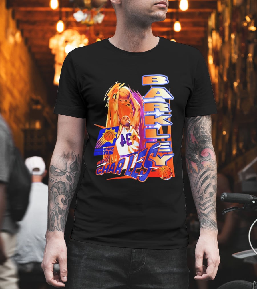 Phoenix Suns Barkley 34 Sir Charles NBA Legends T-Shirt