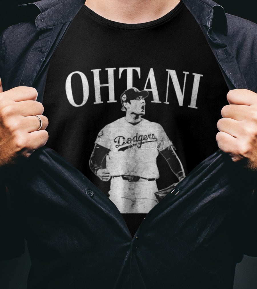 Ohtani Los Angeles Dodgers Baseball Game Day Dodgers Uniform T-Shirt