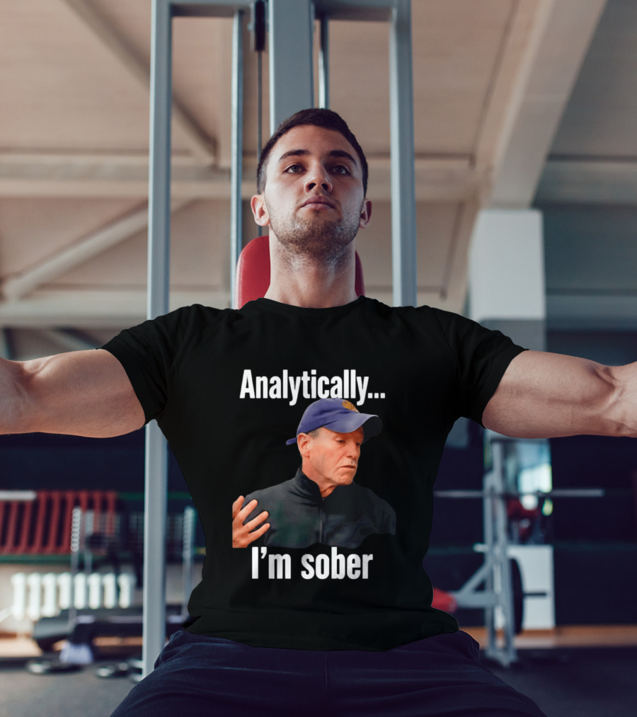 New York Knicks Analytically I'm Sober T-Shirt