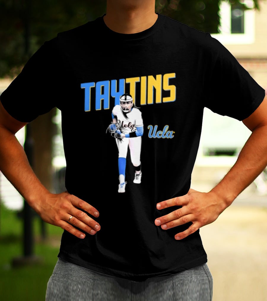 Taytins UCLA Bruins Softball Player T-Shirt