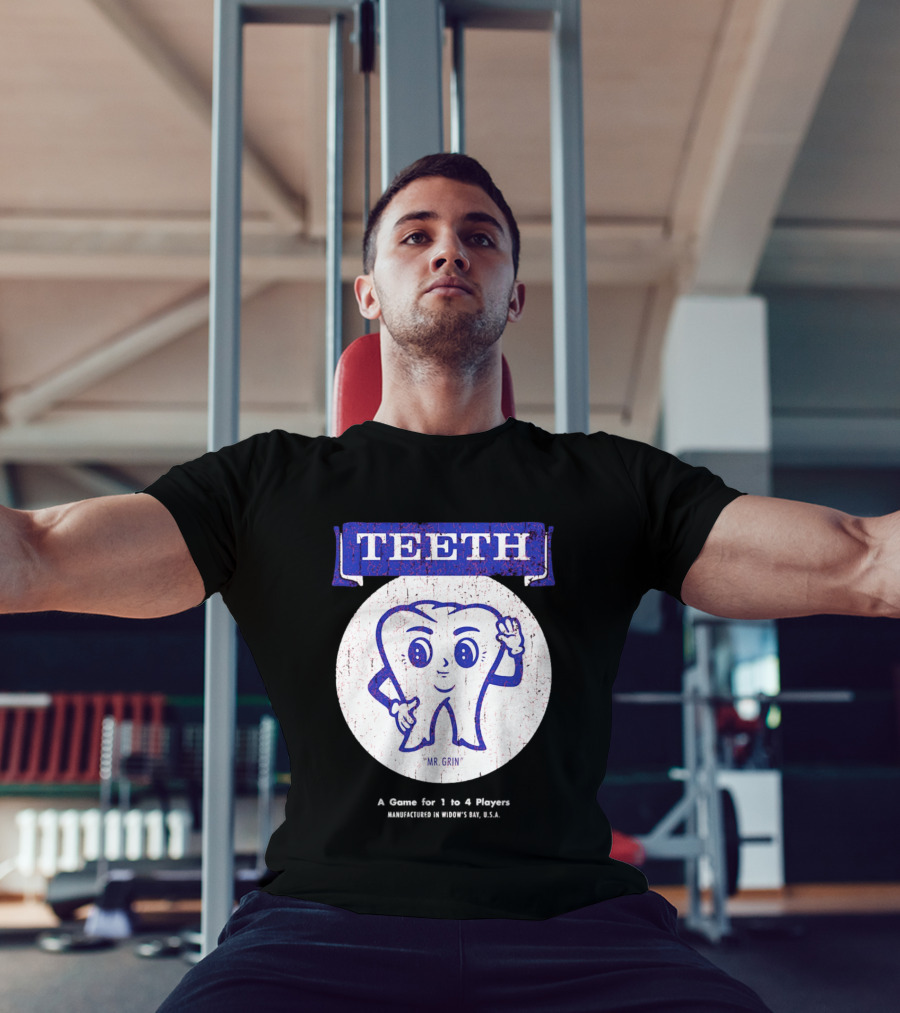 TEETH Mr. Grin Game For 1 To 4 Player T-Shirt
