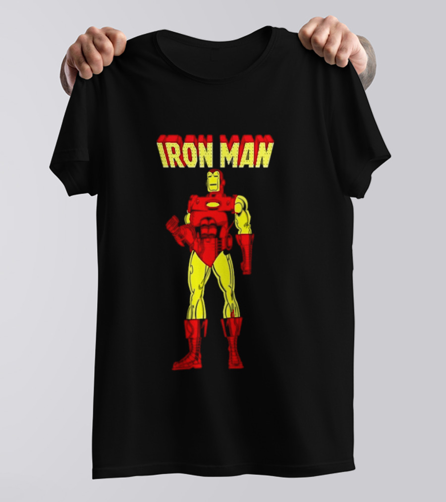 Iron Man Marvel Comics The Invincible Iconic Armor T-Shirt