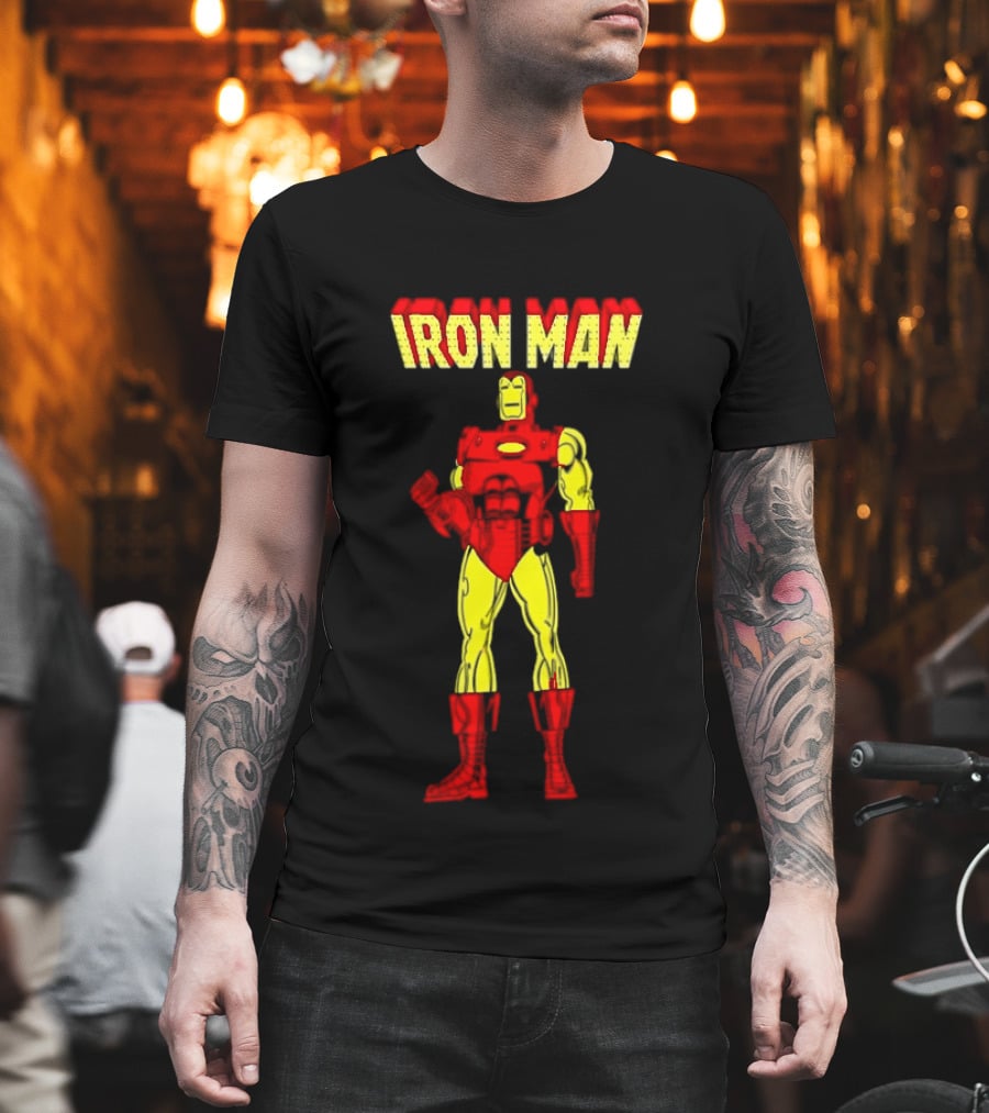 Iron Man Marvel Comics The Invincible Iconic Armor T-Shirt