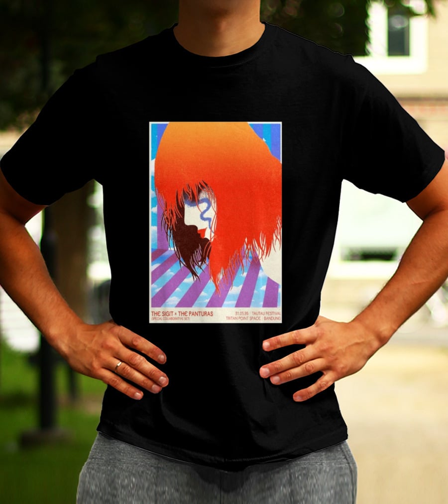 The Sigit X The Panturas Tautau Festival Bandung 31.05.2026 Tritan Point Space T-Shirt