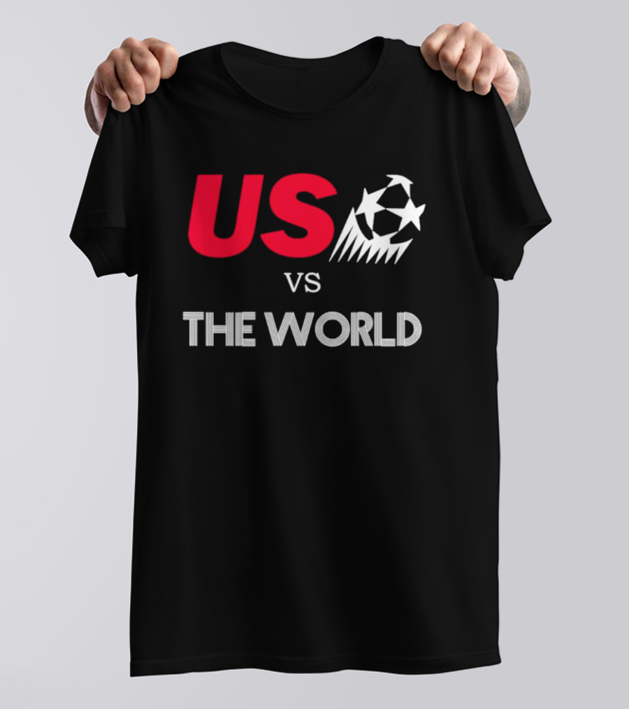 USA Vs The World Soccer 2026 Championship Matchup Fan Collection T-Shirt