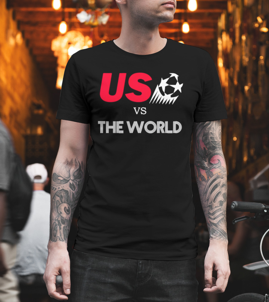 USA Vs The World Soccer 2026 Championship Matchup Fan Collection T-Shirt