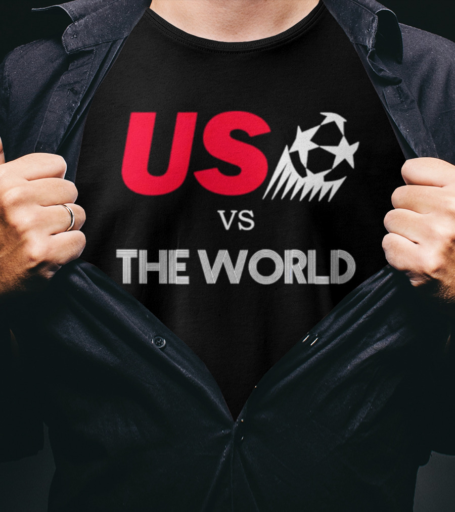 USA Vs The World Soccer 2026 Championship Matchup Fan Collection T-Shirt