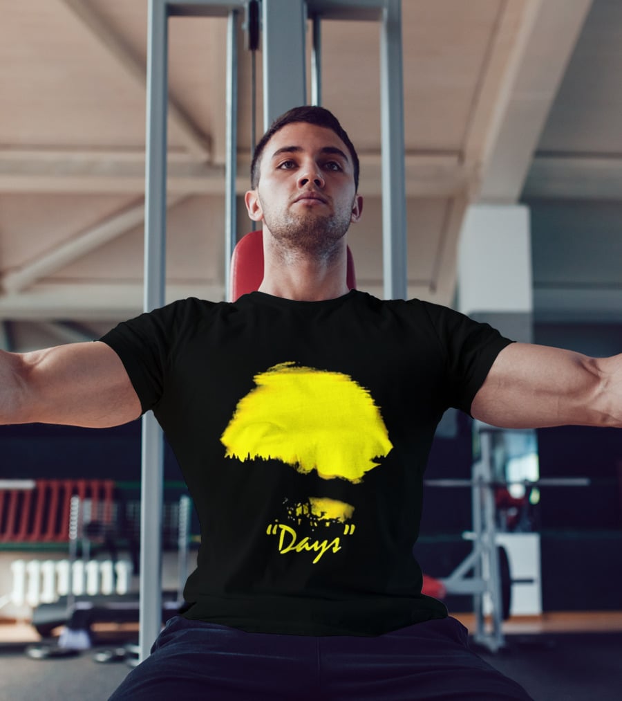 Welcome To Yellow "Days" Bright Sunshine Paintstroke T-Shirt