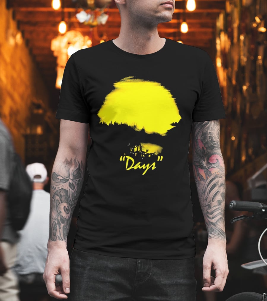 Welcome To Yellow "Days" Bright Sunshine Paintstroke T-Shirt