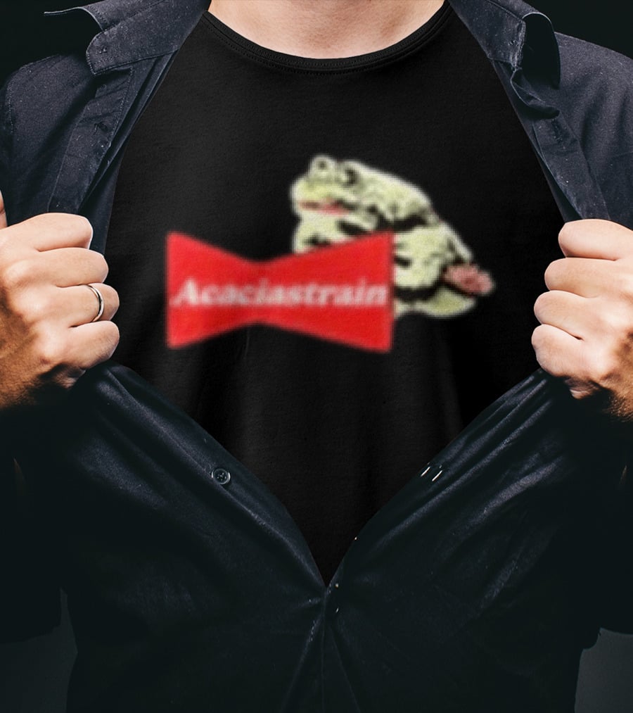 You Are Safe From God Here Acacia Strain Bud Frog T-Shirt