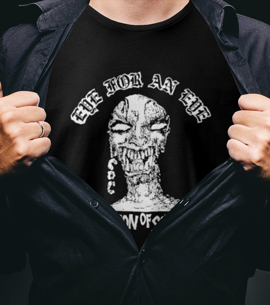 Eye For An Eye Corrosion Of Conformity CoC Zombie T-Shirt