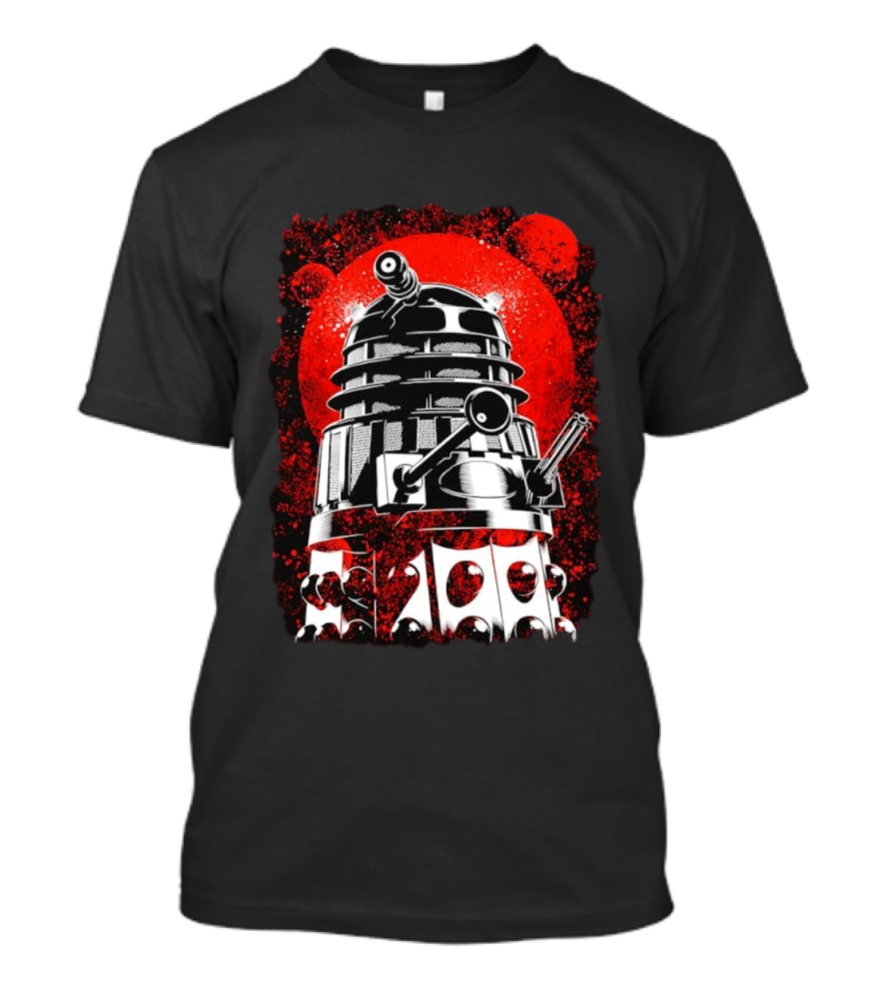 Dalek Doctor Who Science Fiction Alien Robot Villain TV Series Enemies T-Shirt