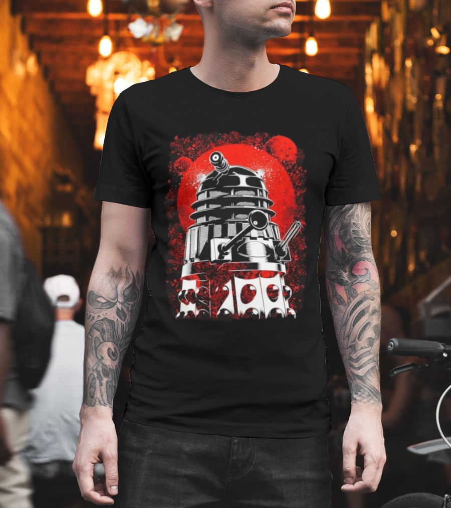 Dalek Doctor Who Science Fiction Alien Robot Villain TV Series Enemies T-Shirt
