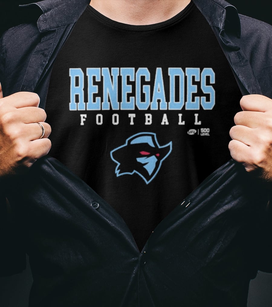 Dallas Renegades Football UFL Bandit T-Shirt