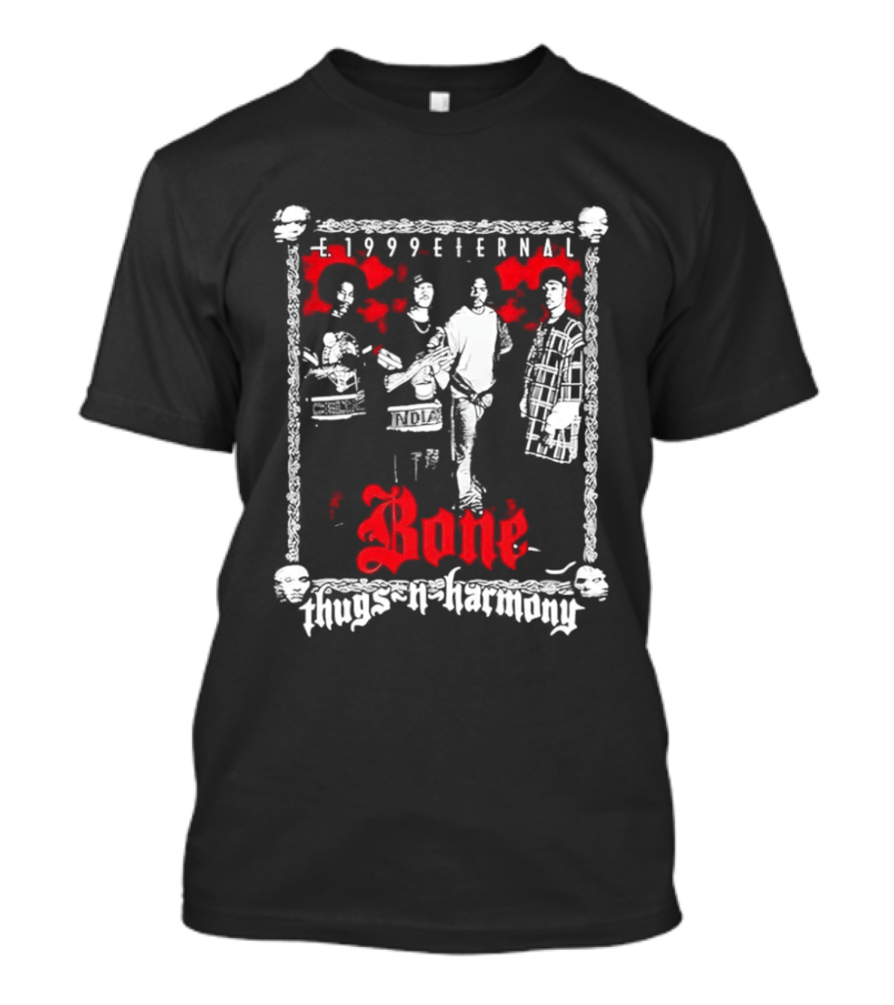 Bone Thugs N Harmony E 1999 Eternal Album Cover T-Shirt