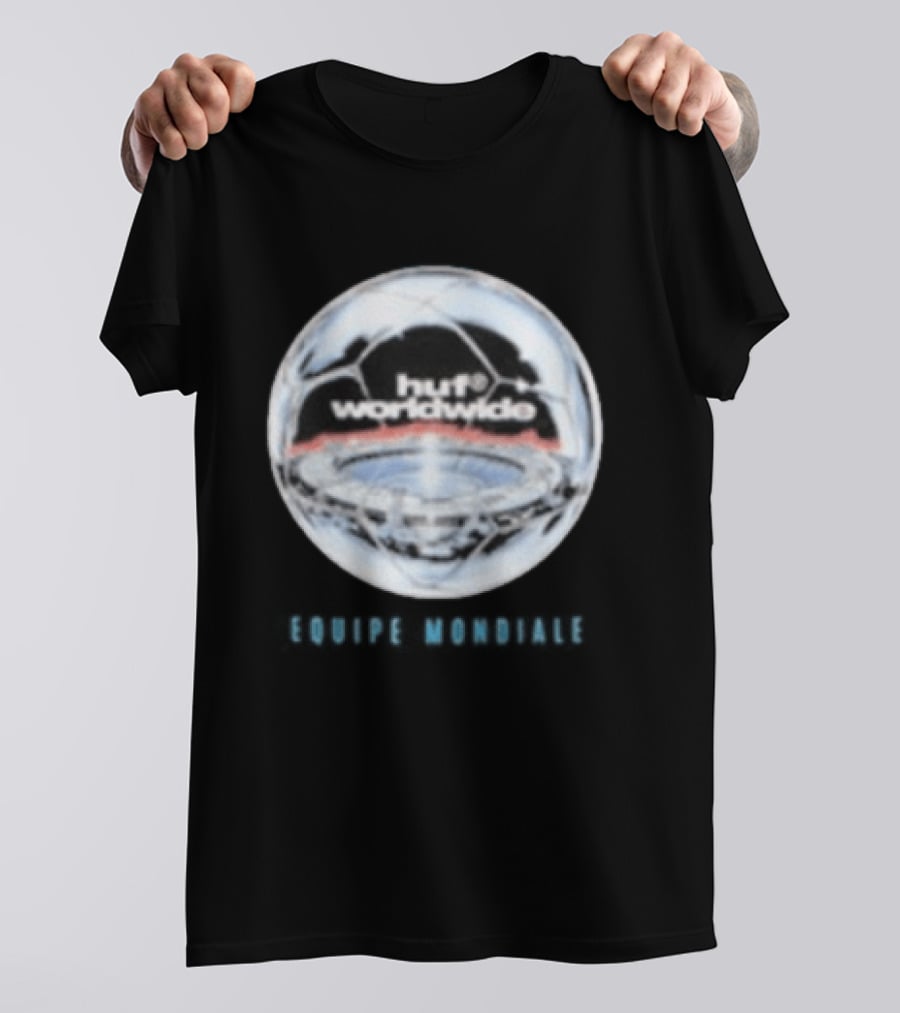 Flatspot Huf Worldwide Equipe Mondiale Soccer Ball Huf Worldwide Equipe Mondiale T-Shirt