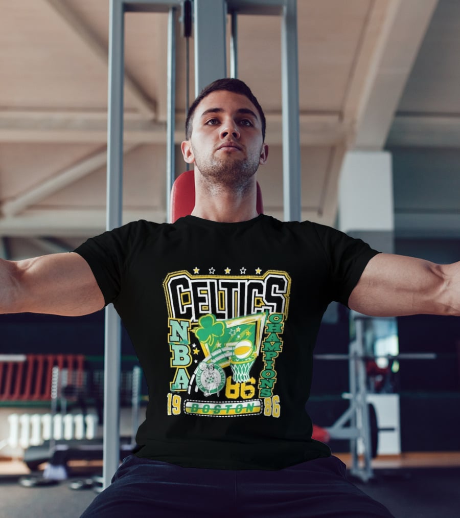 Celtics NBA Champions 1986 Boston '47 Collection T-Shirt