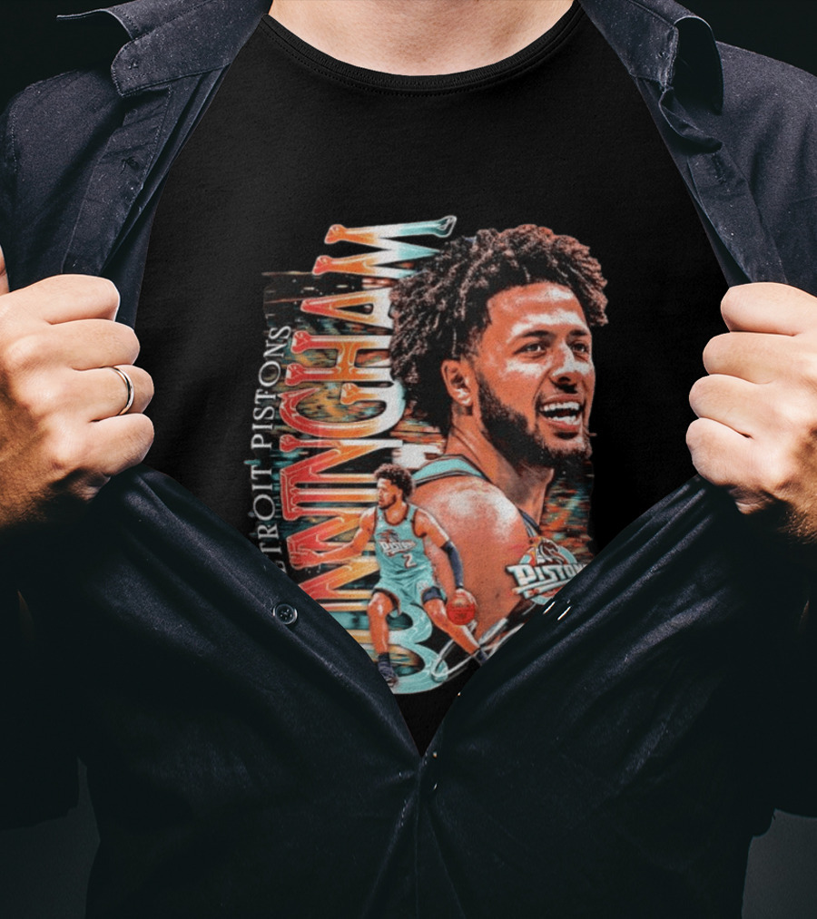 Cade Cunningham Detroit Pistons CUNNINGHAM Pistons T-Shirt