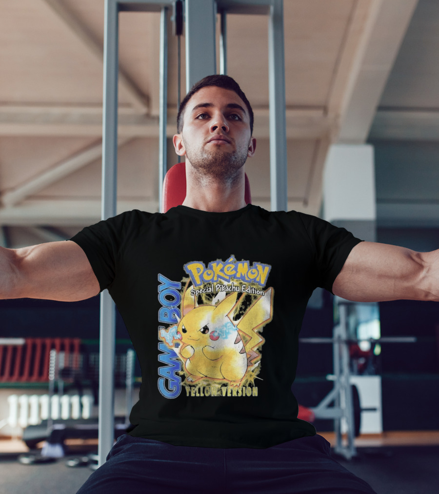 Game Boy Pokémon Special Pikachu Edition Yellow Version T-Shirt