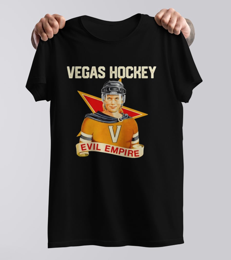 Vegas Hockey Ivan Drago Evil Empire T-Shirt