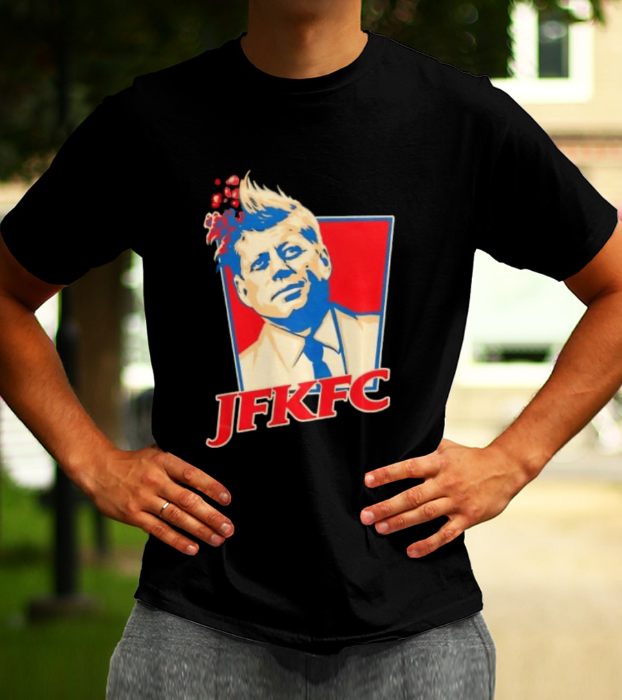 JFKFC John F. Kennedy KFC Mashup T-Shirt