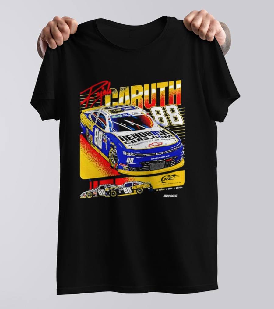 Ralph Caruth 88 Hendrick Cars.com Chevrolet Motorsports NASCAR Racing T-Shirt