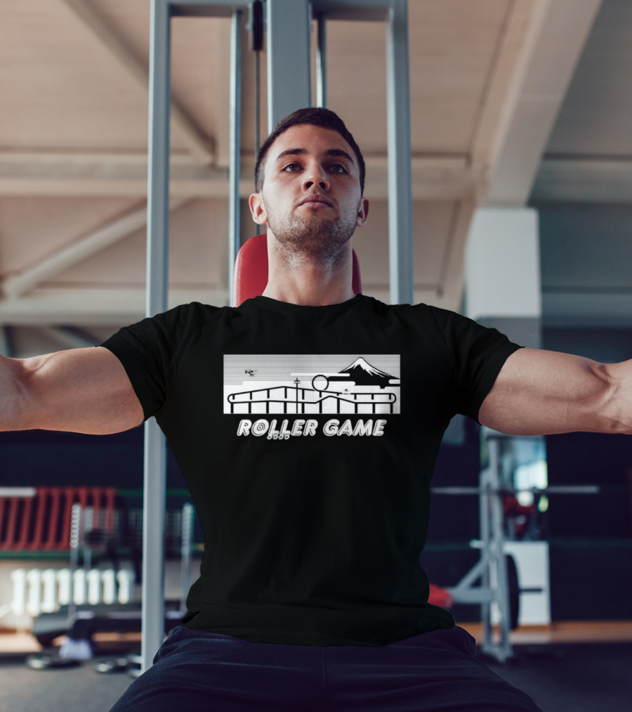 Roller Game Roller Skating Roller Mountain Helicopter Adventure T-Shirt