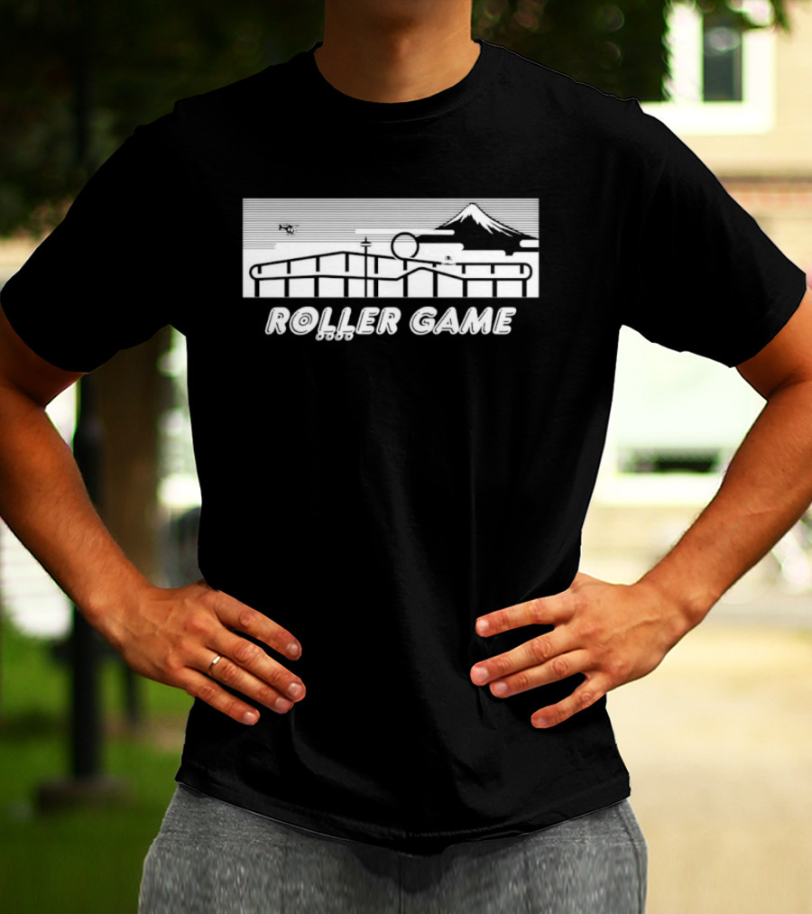 Roller Game Roller Skating Roller Mountain Helicopter Adventure T-Shirt