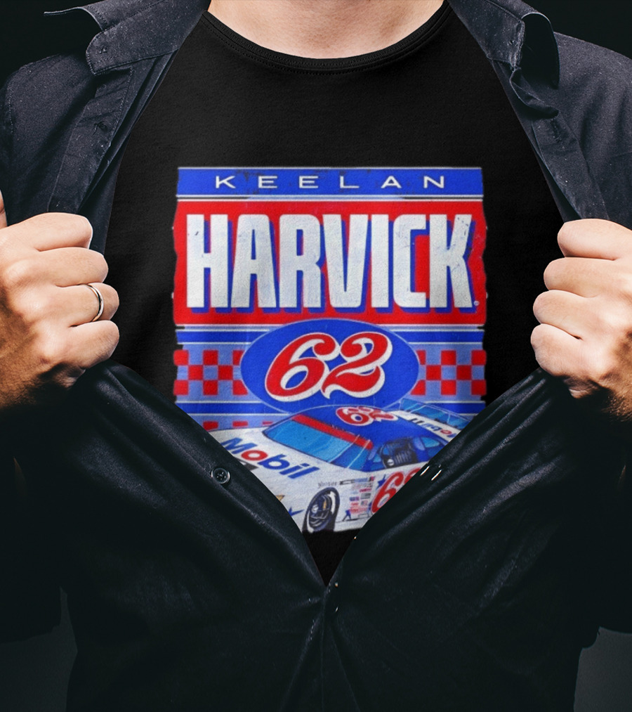 Keelan Harvick 62 Mobil 1 Toyota Camry NASCAR Racing T-Shirt