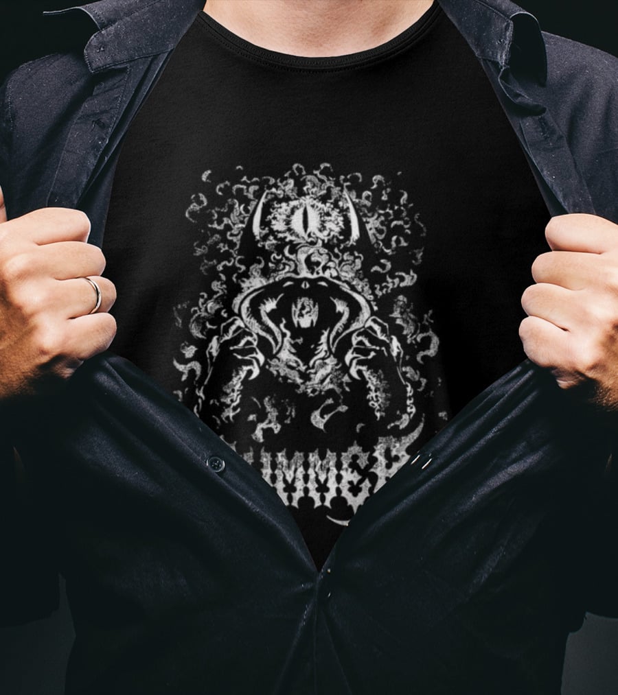 Sauron The Lord Of The Rings Summonst Mysterious White T-Shirt