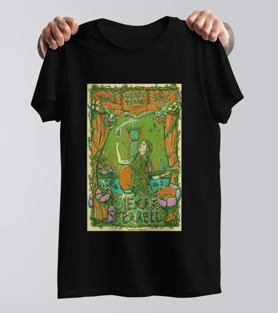 Sierra Ferrell Heavy Petal Tour May 20 2026 McMenamins Edgefield Portland Oregon T-Shirt