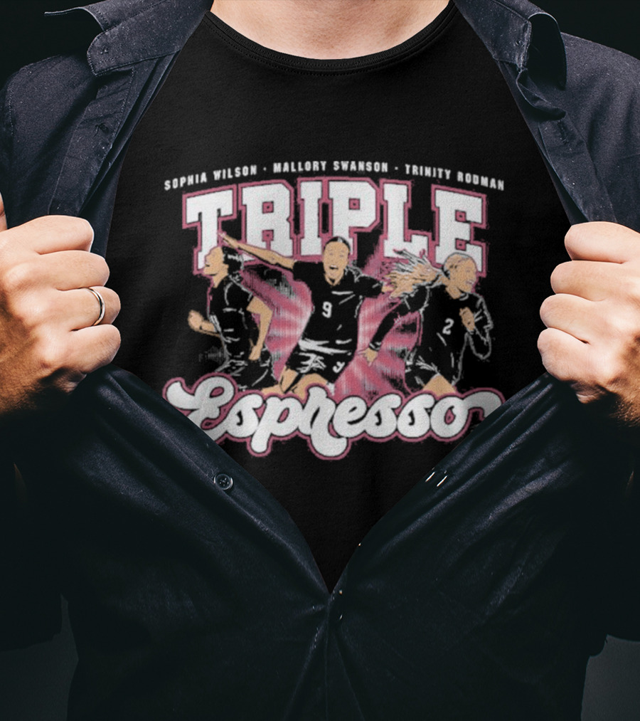 Sophia Wilson Mallory Swanson Trinity Rodman Triple Espresso 2026 27 T-Shirt