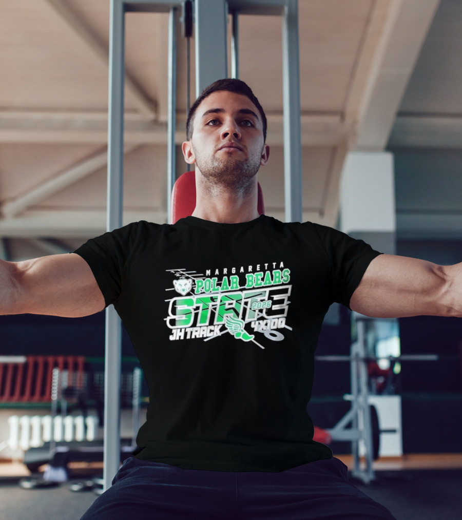 Margaretta Polar Bears 2026 State Track JH Winged Foot T-Shirt
