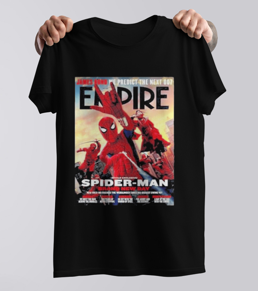 Empire Magazine Spider Man Brand New Day The Webslinger Takes His Biggest Swing Yet T-Shirt