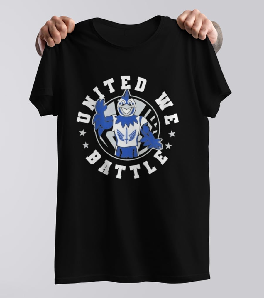 St. Louis Battlehawks Mascot United We Battle UFL T-Shirt