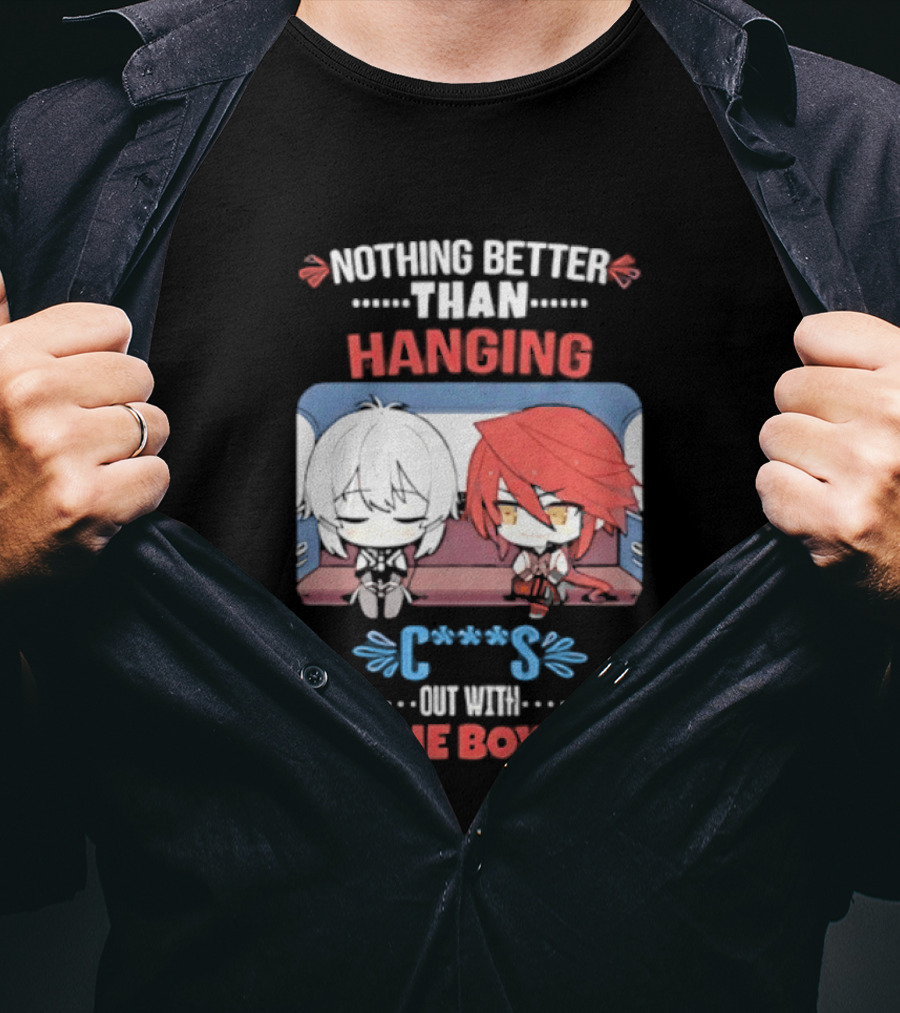Stelle And Himeko Nothing Better Than Hanging Out With The Boys T-Shirt