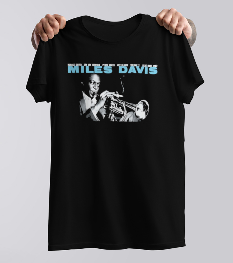 Miles Davis Volume 2 Album Cover Series Trumpet Player T-Shirt